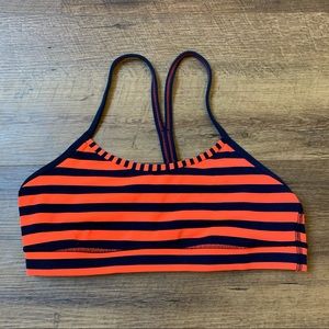 Lululemon Flow Y Sports Bra Stripe 8